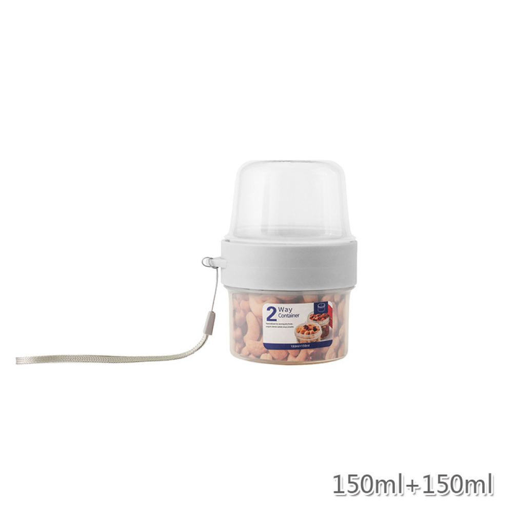 Baby Food Jars With Lids - Przenośne, dwuwarstwowe pudełko do przechowywania, szczelny