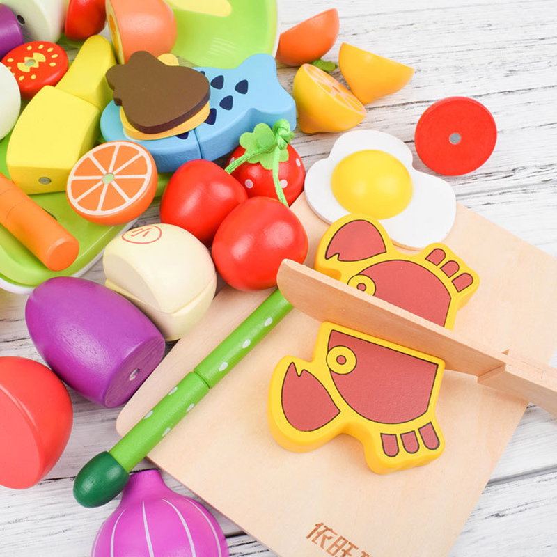 1 szt. Drewniana zabawka magne – Baby Food Vegetables recenzja i cena