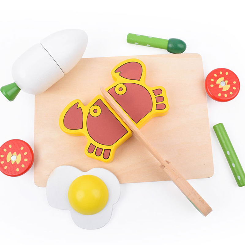 1 szt. Drewniana zabawka magne – Baby Food Vegetables recenzja i cena