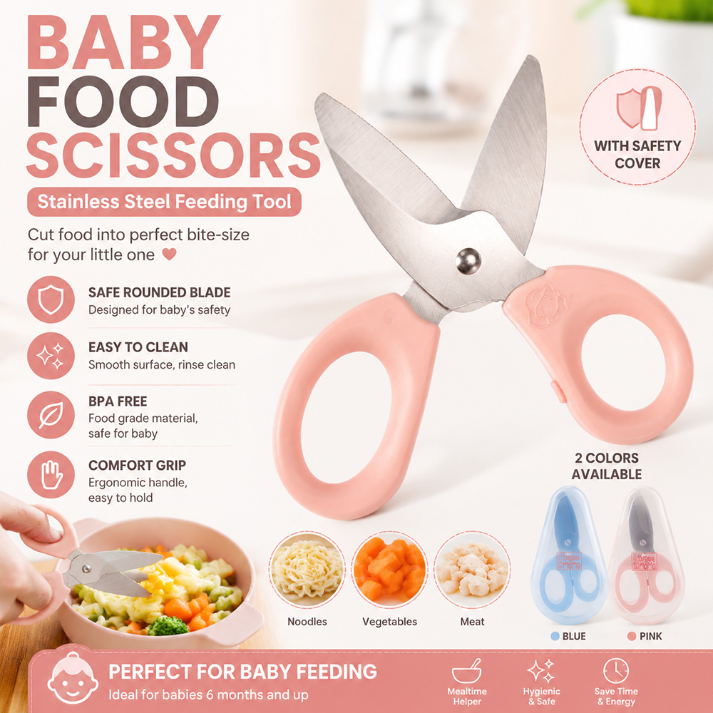 Nożyczki do żywności dla niemo – Baby Food Scissors recenzja i cena